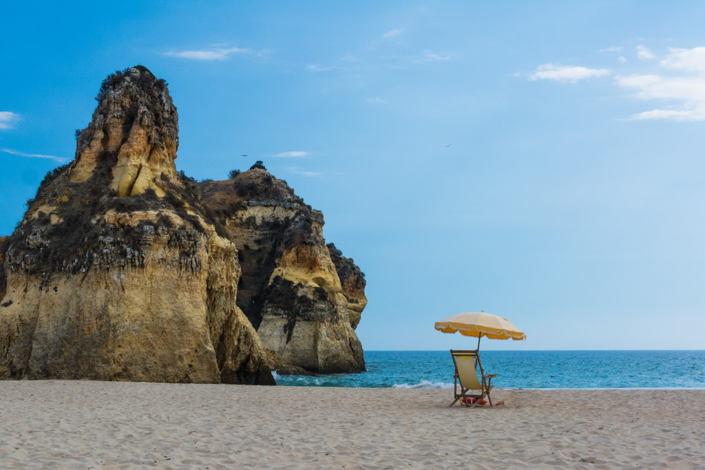 beach vacation and relaxation