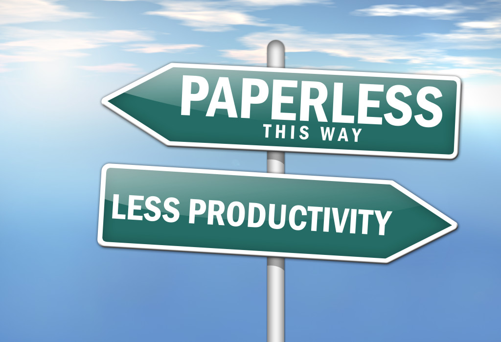 singpost "paperless this way"