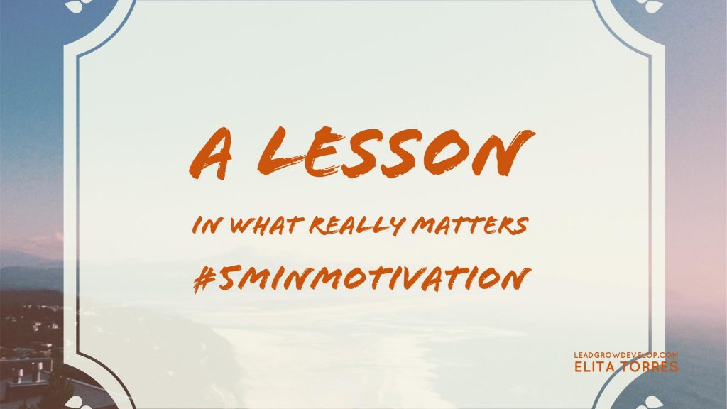what-really-matters-most