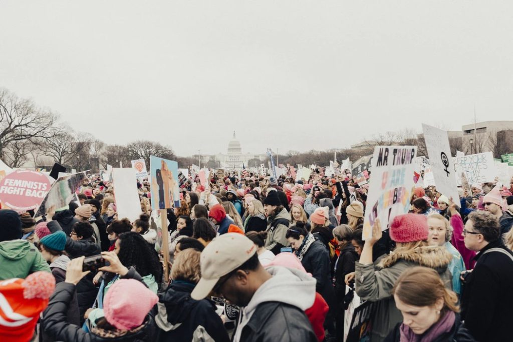 crowd-group-demonstration