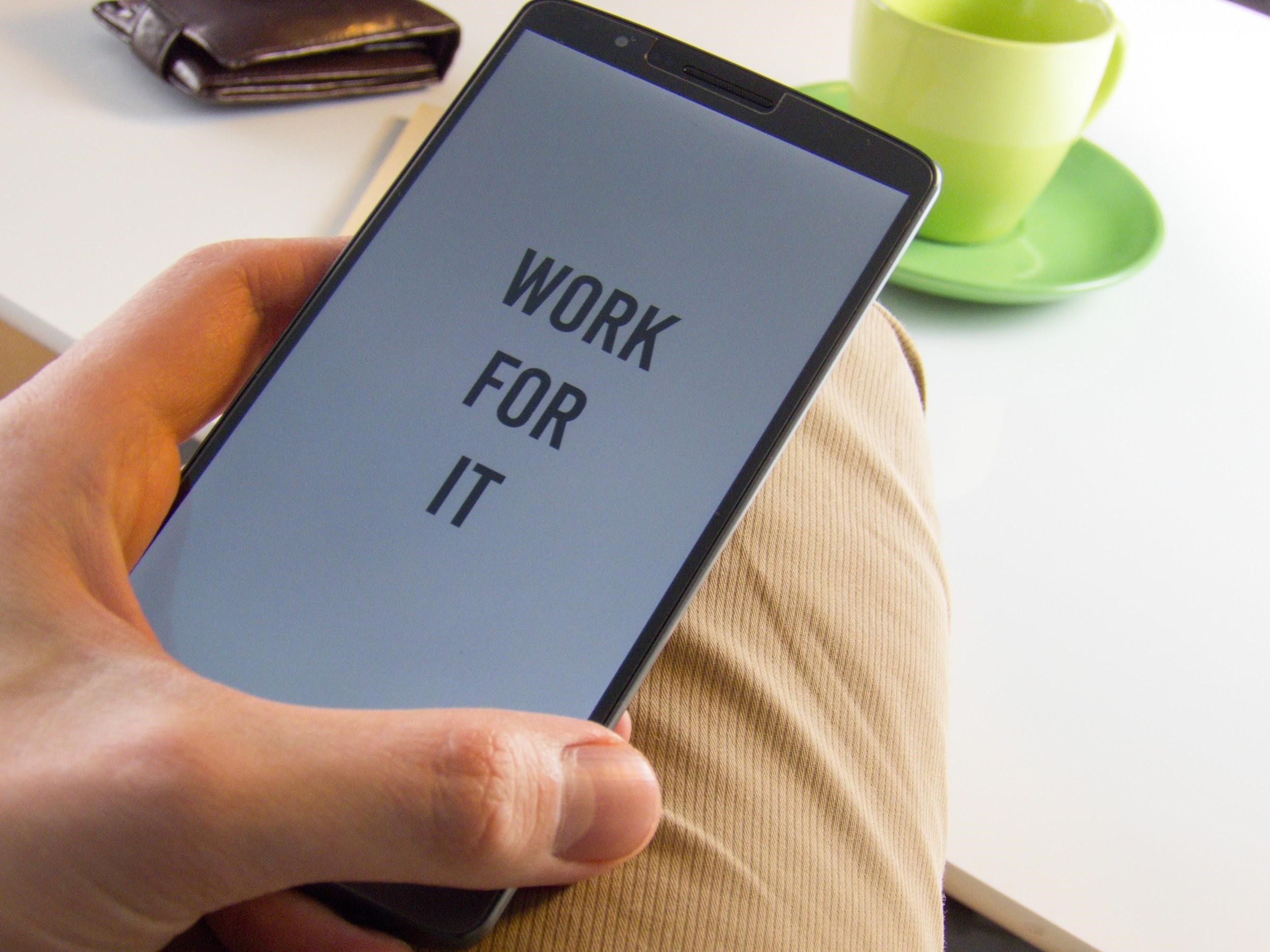 work for it-cellphone-business