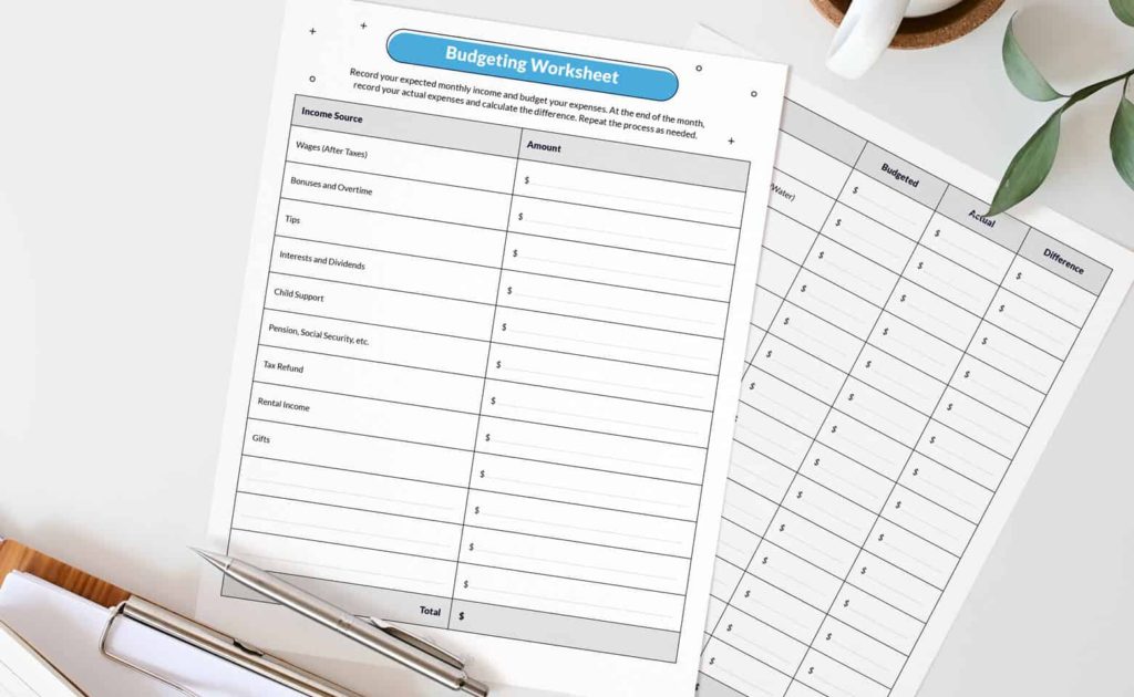 budgeting-worksheet