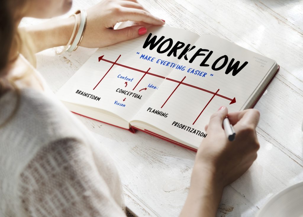 Workflow Be Creative Process Icon