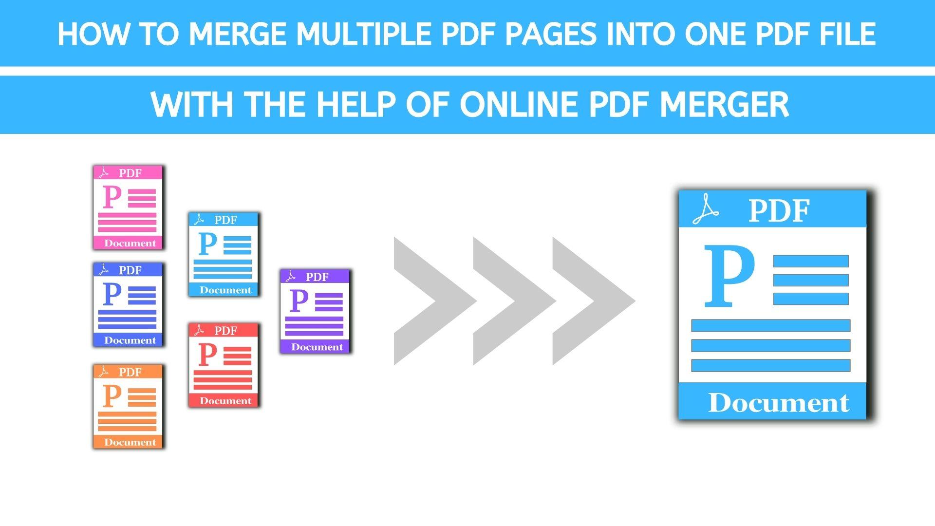 How to Merge Multiple PDF Pages into One PDF File with the Help of Online PDF Merger