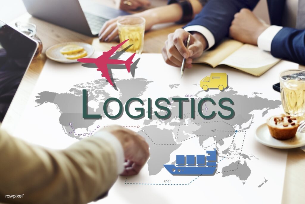 Logistics Freight Management Storage Supply Concept