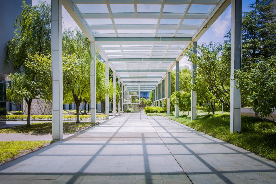4 Ways That Walkway Covers Improve Businesses