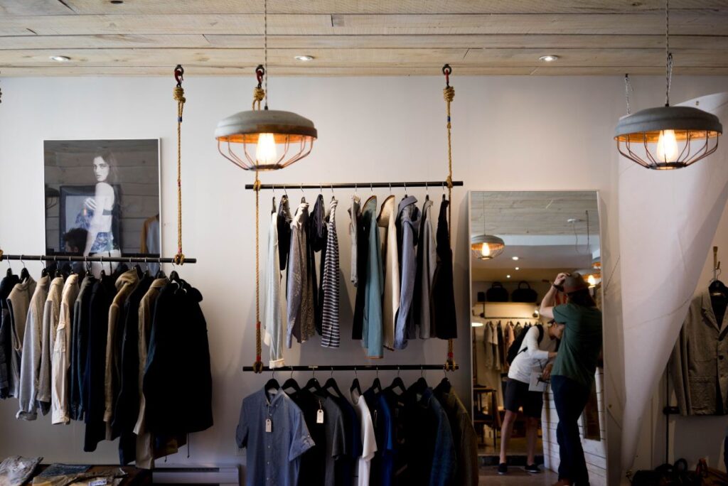 fashion store-clothing-shirts