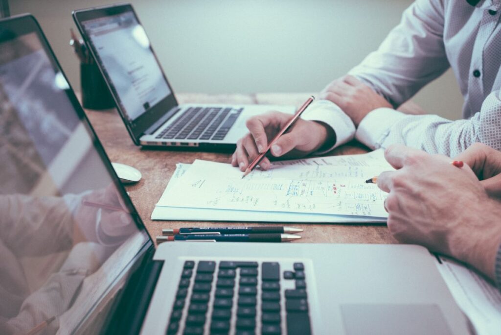 business man - CFO - calculations- accounting