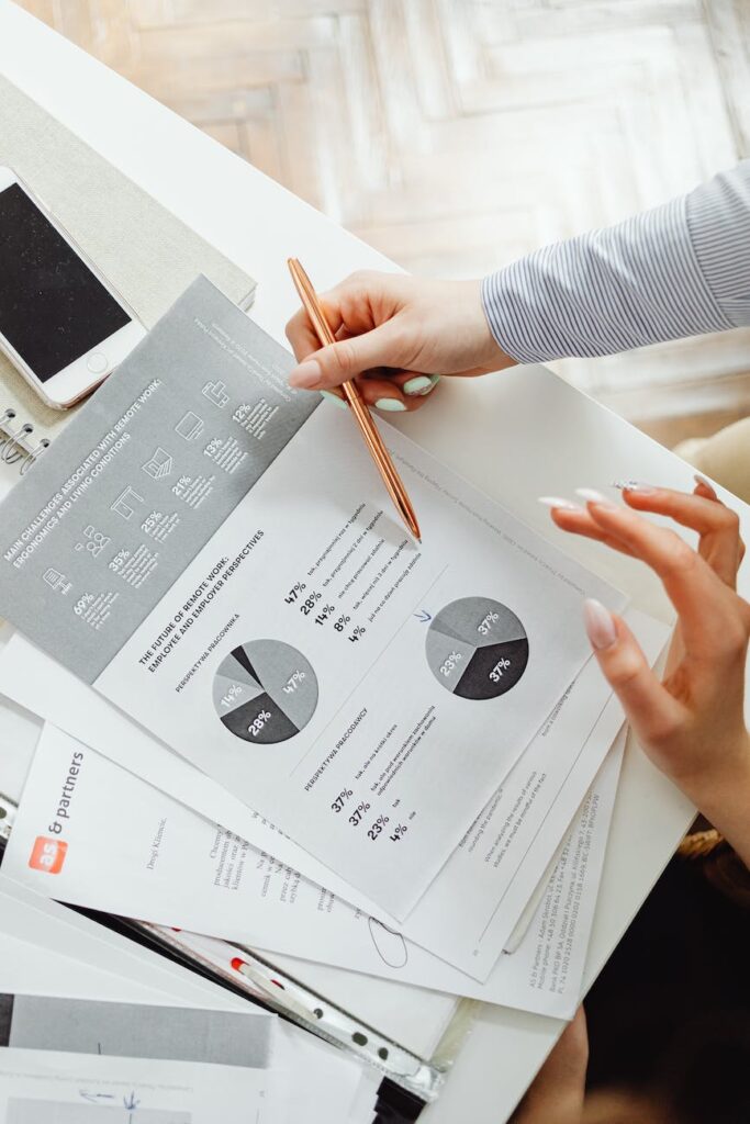 close up photo of accounting documents