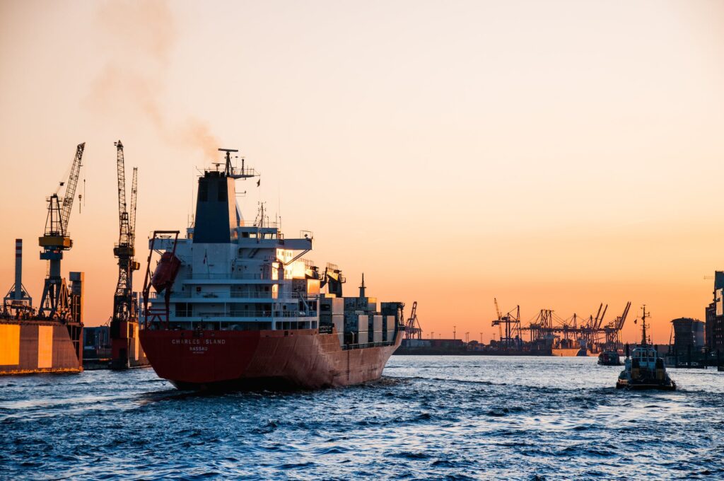 photography of ship