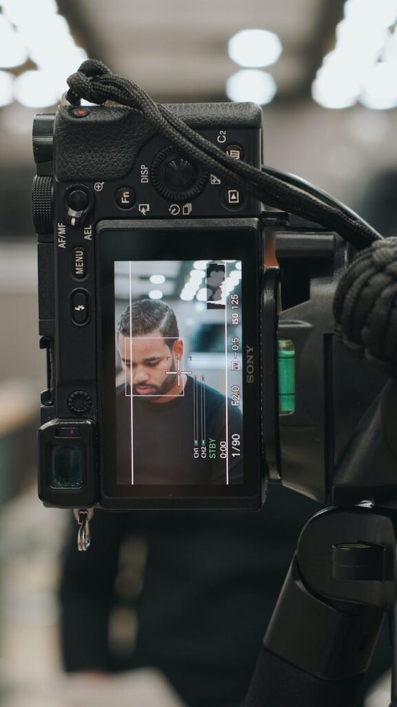 camera with a facial recognition feature