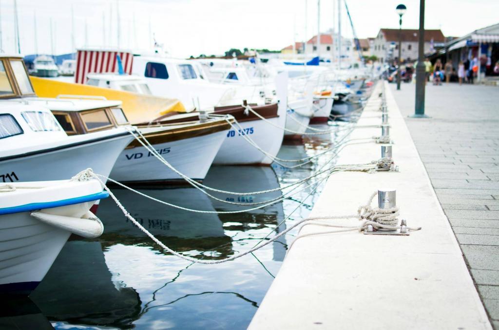 boats near dock