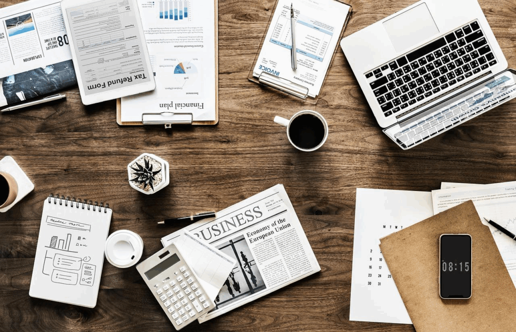 tax returns and computer
