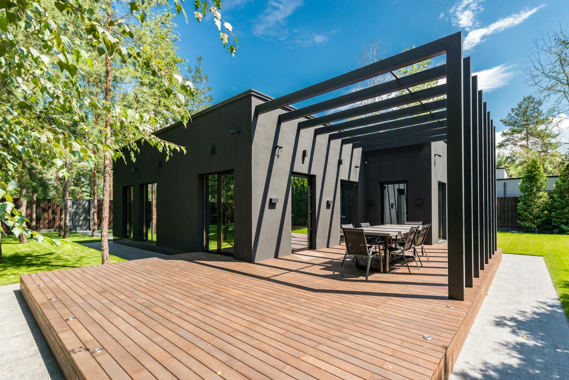 terrace in house