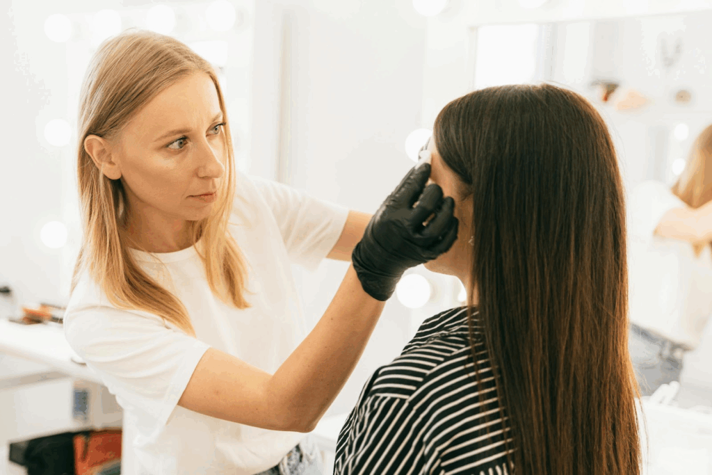 dermatologist offering dermatology service