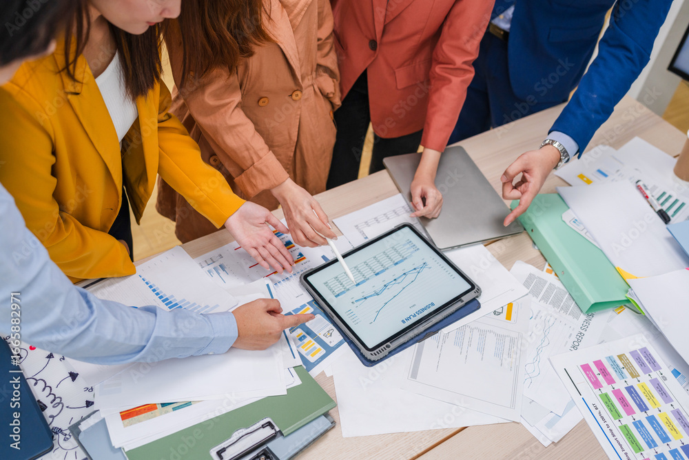 image - Lead Grow Develop - Business, Technology, Personal Development business team in a meeting