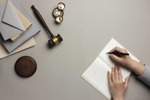 image - Lead Grow Develop - Business, Technology, Personal Development Legal document writing on notepad