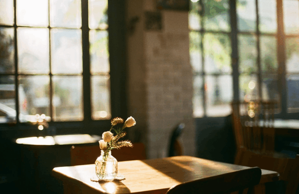 restaurant setting

