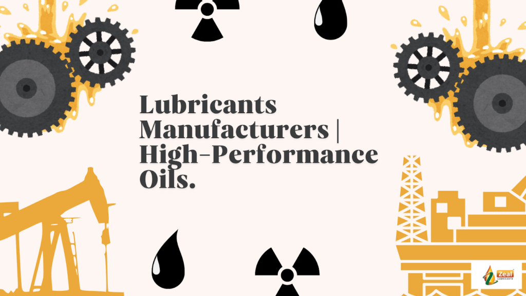 High performance oils