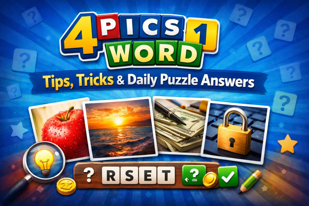 4 pics 1 word puzzle