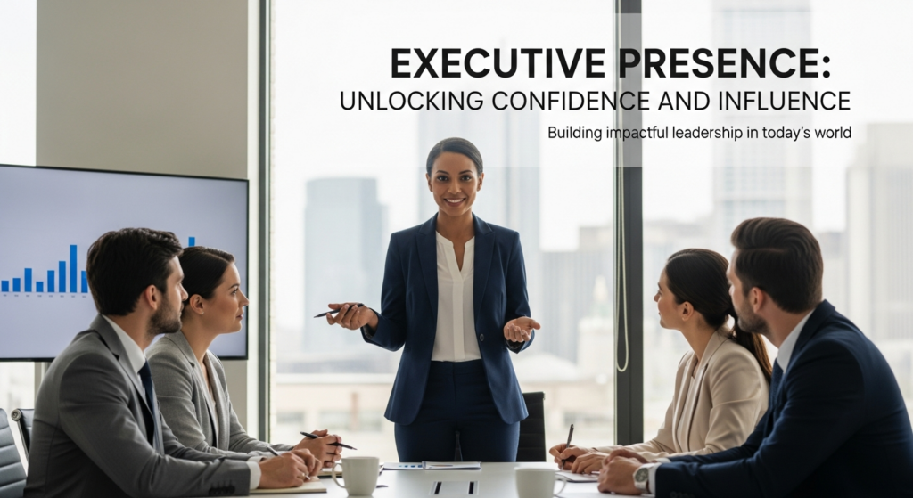 Executive Presence- Unlocking Confidence and Influence - Lead Grow Develop - Business, Technology, Personal Development Executive Presence: Unlocking Confidence and Influence