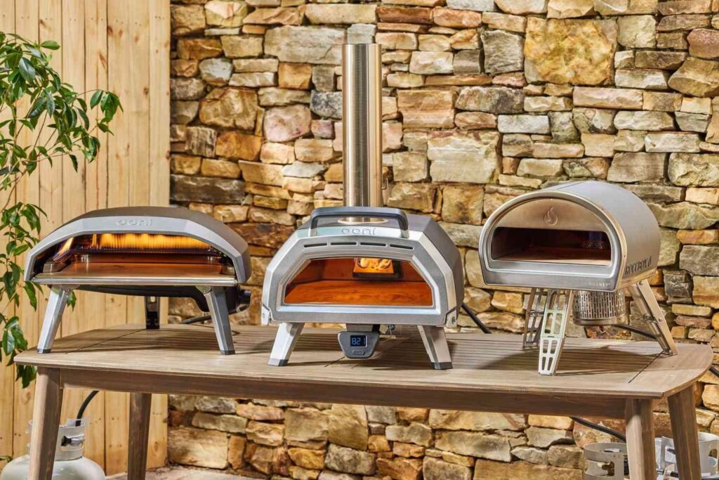 gas fired pizza ovens
