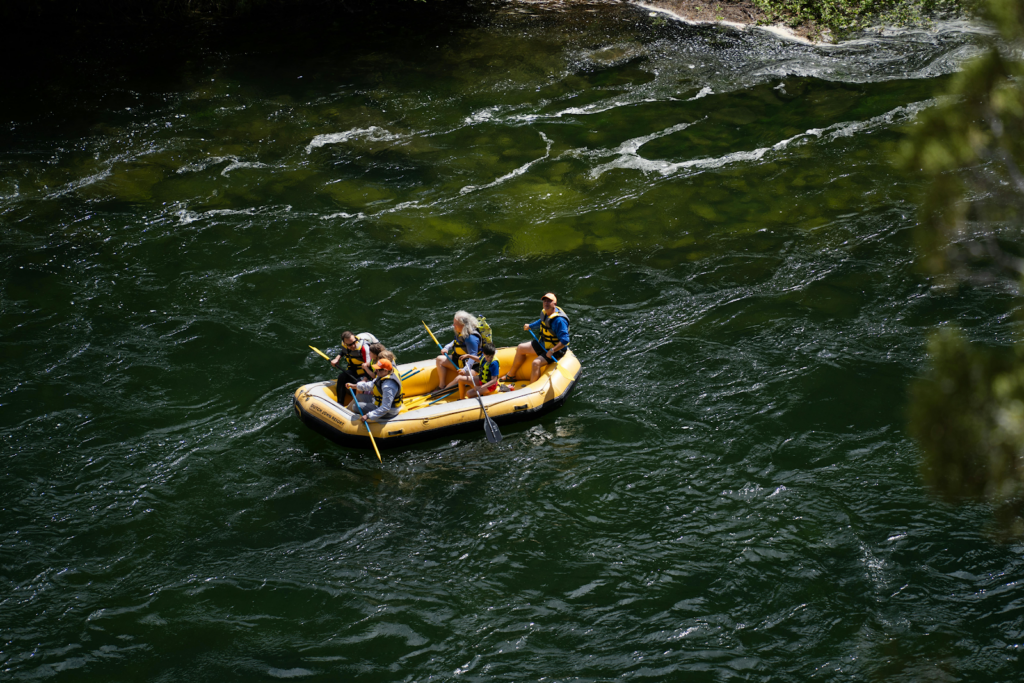 river rafting
