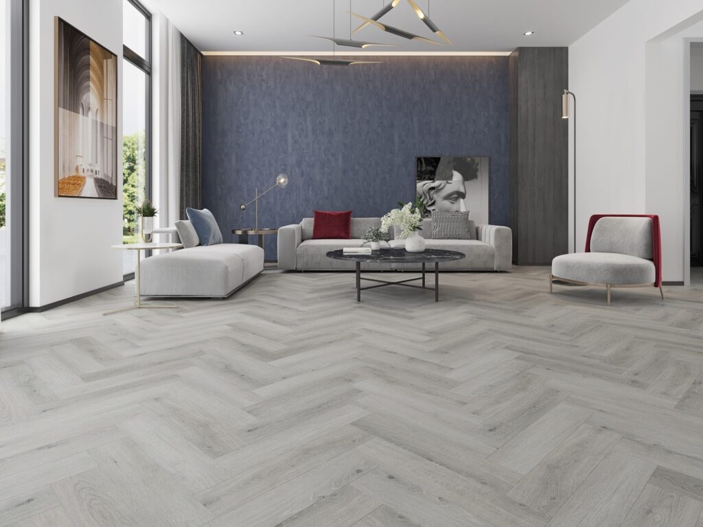 flooring in a modern living room
