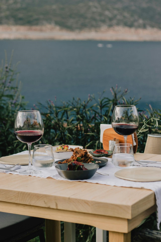 Dinner ffor Twp on Table Overlooking Waters Edge - Lead Grow Develop - Business, Technology, Personal Development Dinner ffor Twp on Table Overlooking Water's Edge