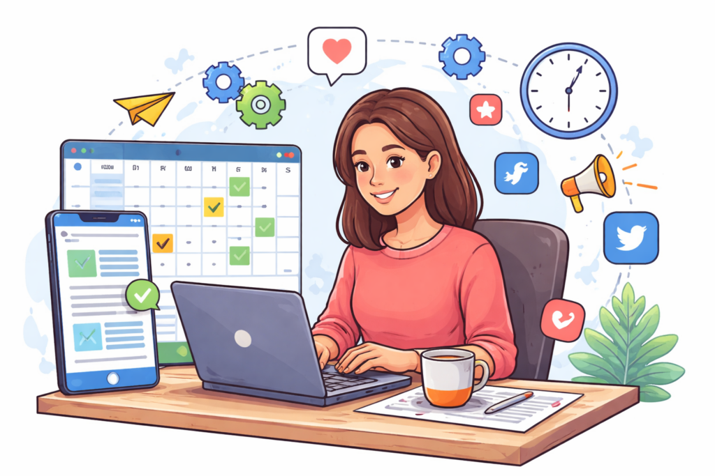 auto post social media
