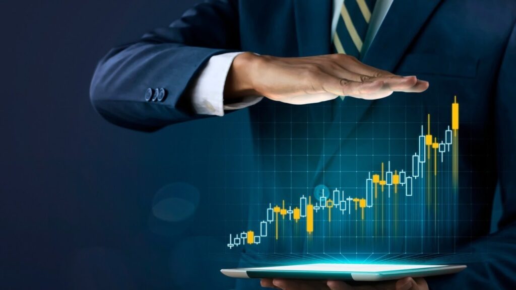 financial and online growth
