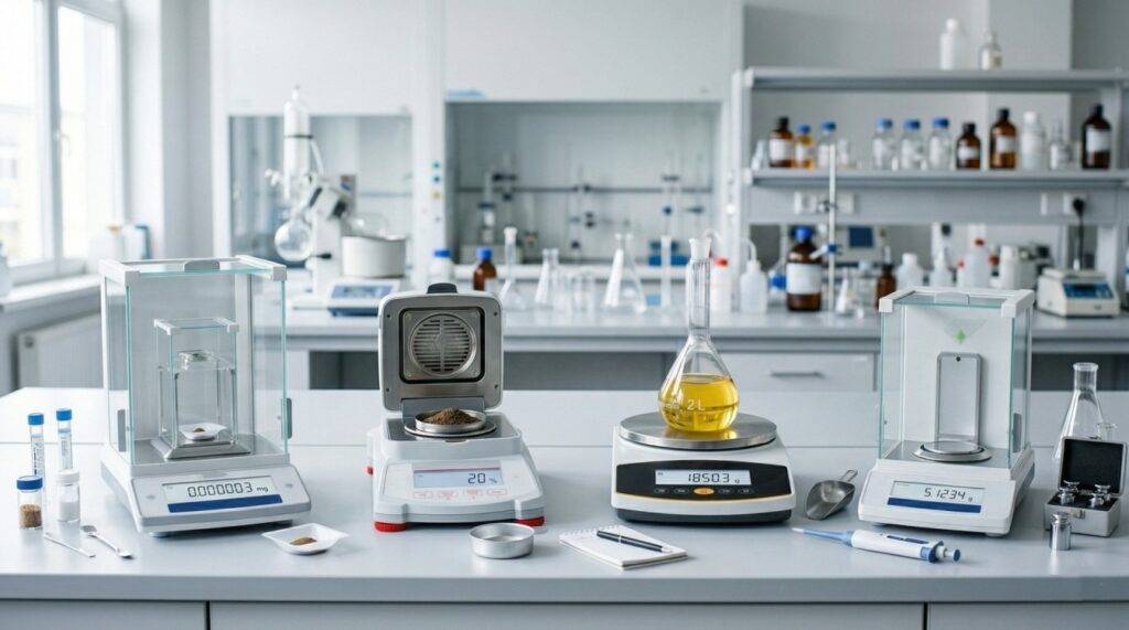laboratory with chemicals