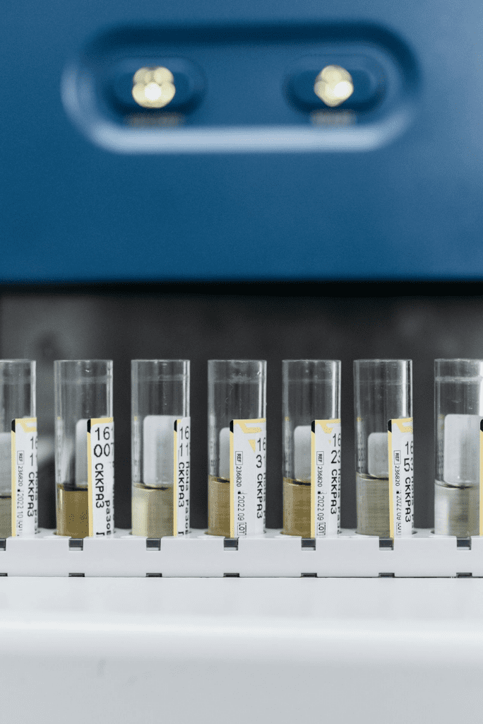 Close-Up Shot of Test Tubes - Lead Grow Develop - Business, Technology, Personal Development Close-Up Shot of Test Tubes