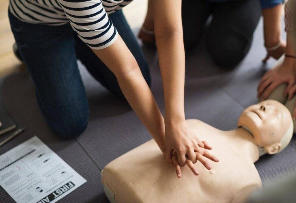 CPR training