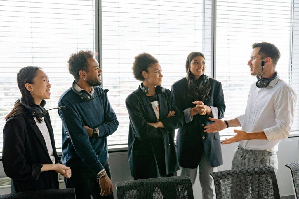 business team meeting