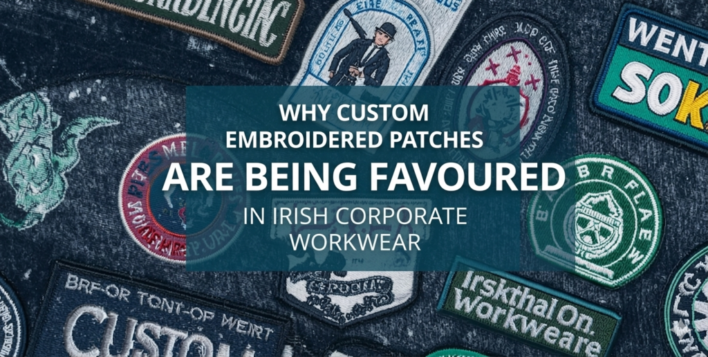 Why Custom Embroidered Patches are Being Favoured in Irish Corporate Workwears