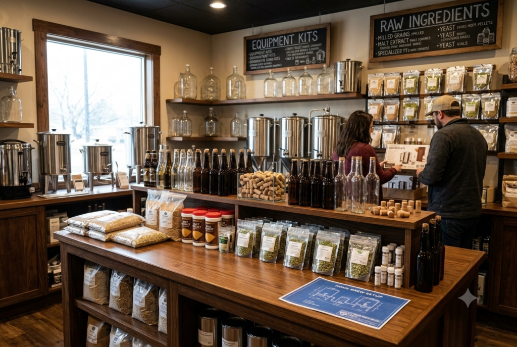 Home Brewing shop
