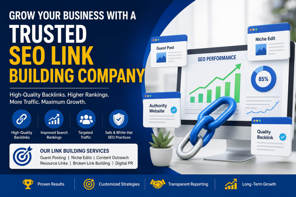 trusted SEO link building company