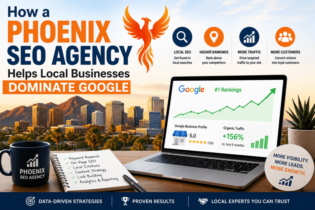 How a Phoenix SEO Agency Helps Local Businesses Dominate Google 1 Phoenix SEO agency