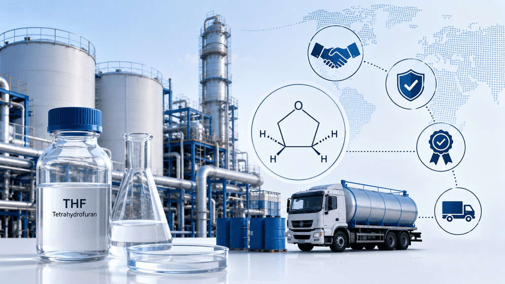 industrial site  Tetrahydrofuran THF