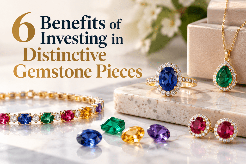6 benefits of investing in distinctive gemstone pieces