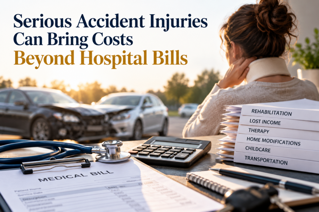 Serious Accident Injuries Can Bring Costs Beyond Hospital Bills