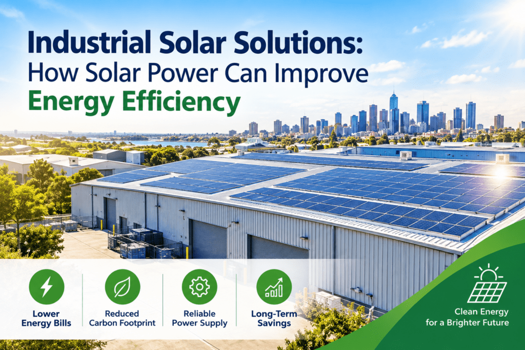 Industrial Solar Solutions How Solar Power Can Improve Energy Efficiency (1)