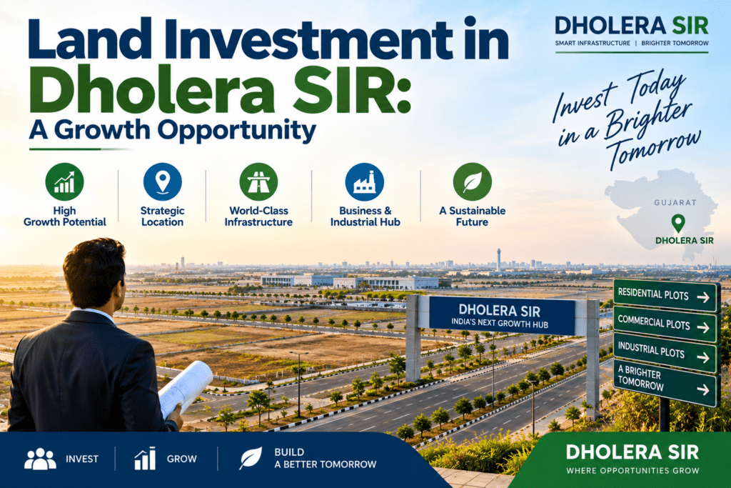Land Investment in Dholera SIR