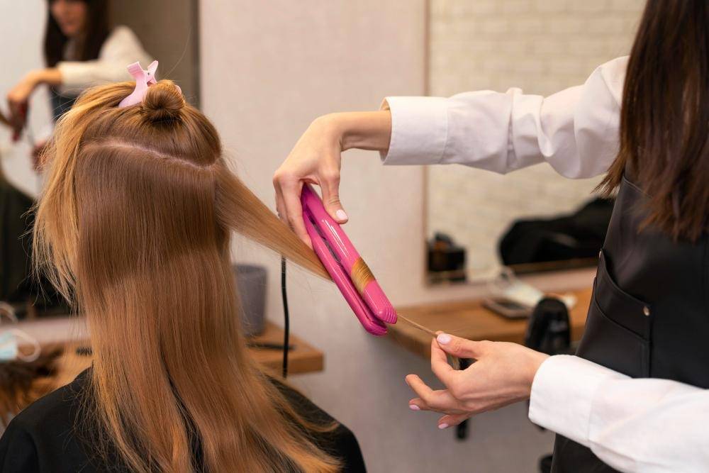 hair straightening