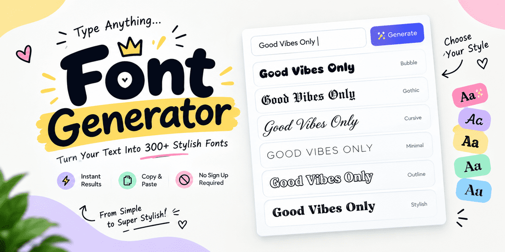 font generator