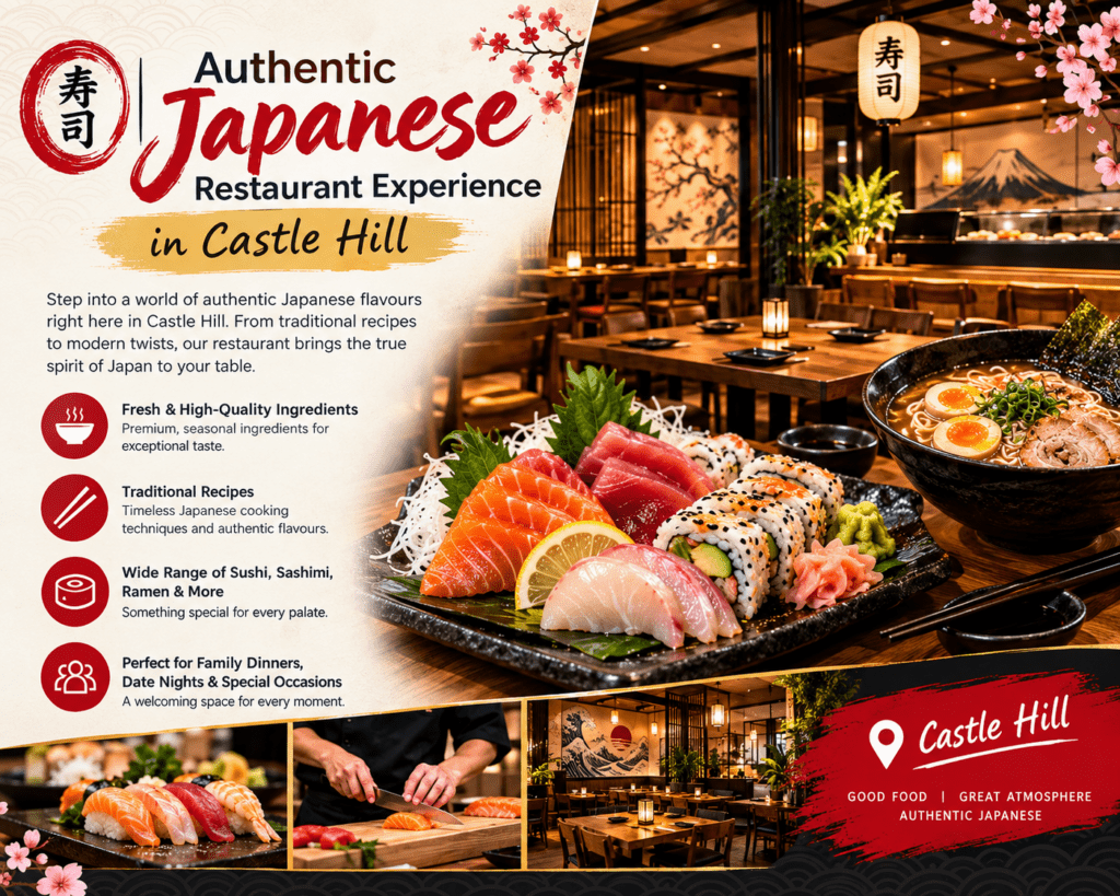japanese restaurant castle hill