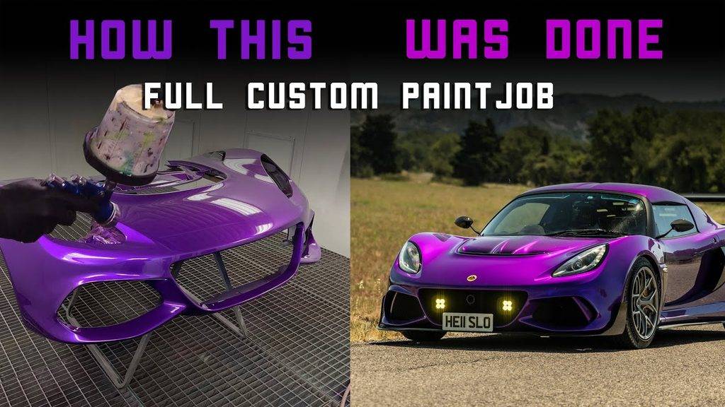 full custom paint job